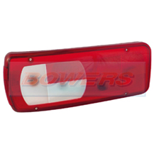 Genuine Vignal 055020 LC8 Rear Left Hand Nearside Combination Tail Lamp/Light Lens For DAF CF/XF 2012->